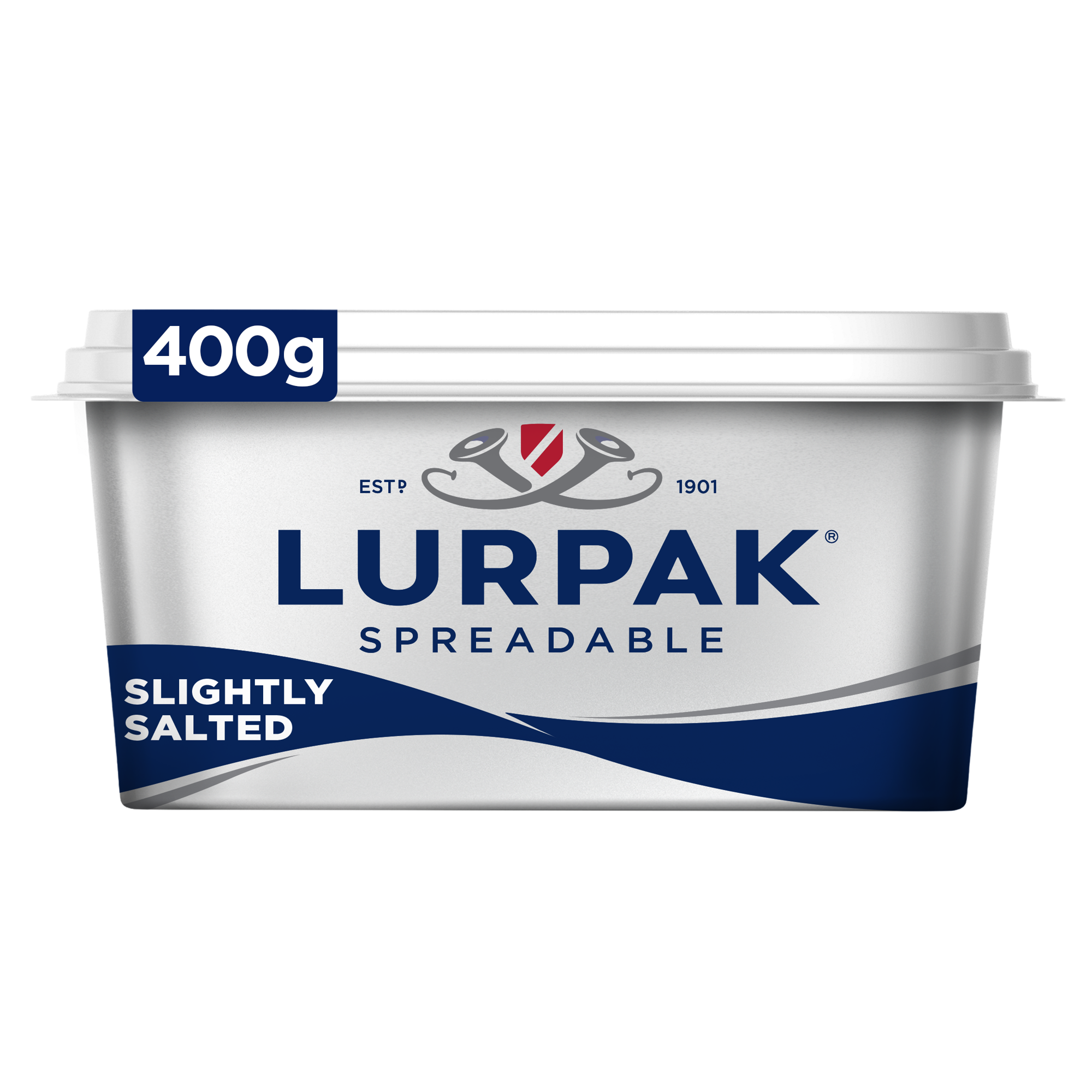 Lurpak Spreadable Slightly Salted Butter 400g